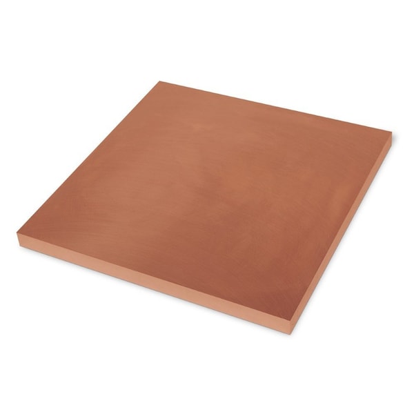 Tci Precision Metals Precision Saw Cut .500in X 8.000in X 8.000in C110 Copper UB-C110-0500-08-08 - main
